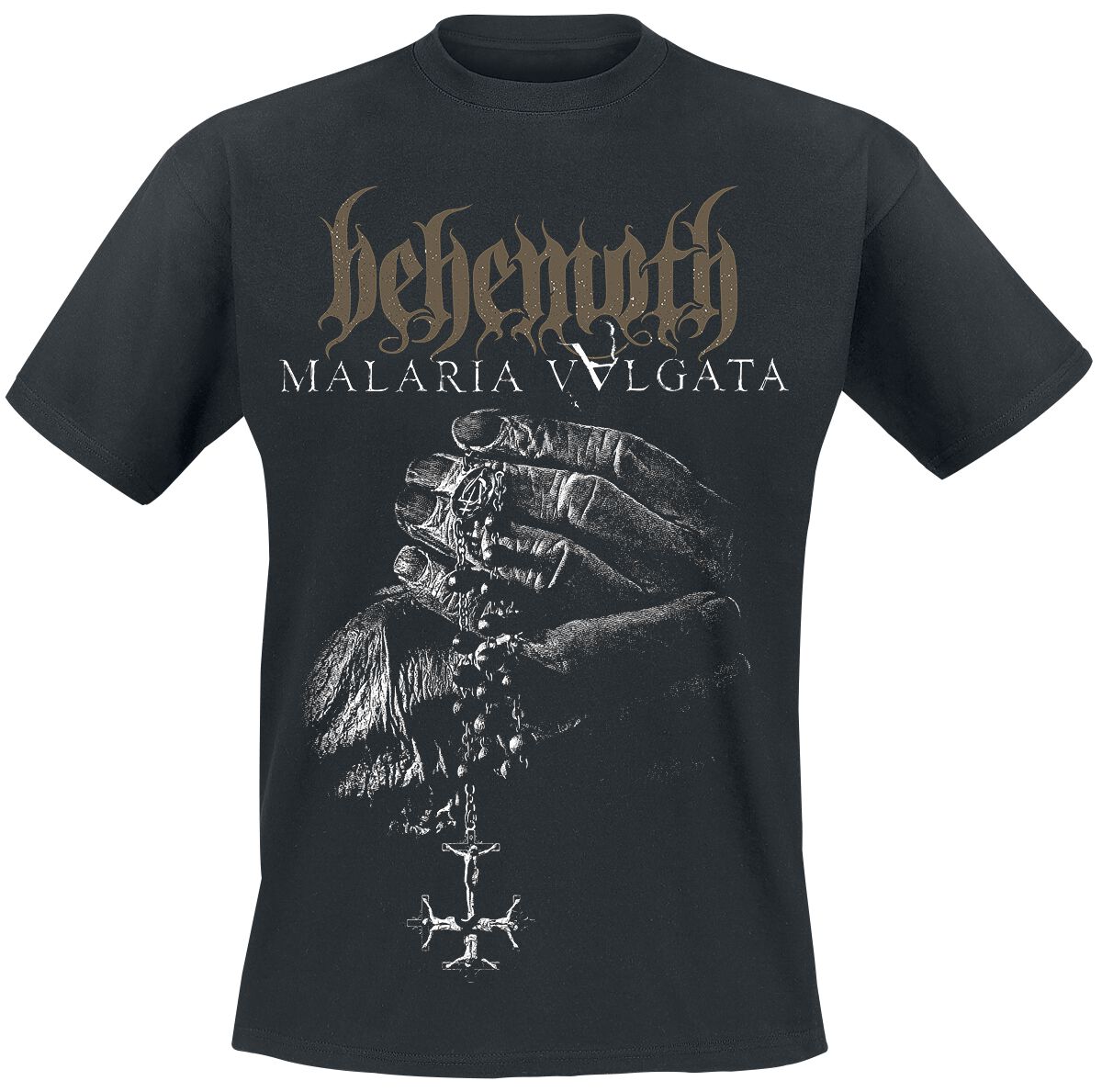 T-Shirt Manches courtes  de Behemoth - Malaria Vvlgata - S à L - pour Homme - noir - Behemoth
