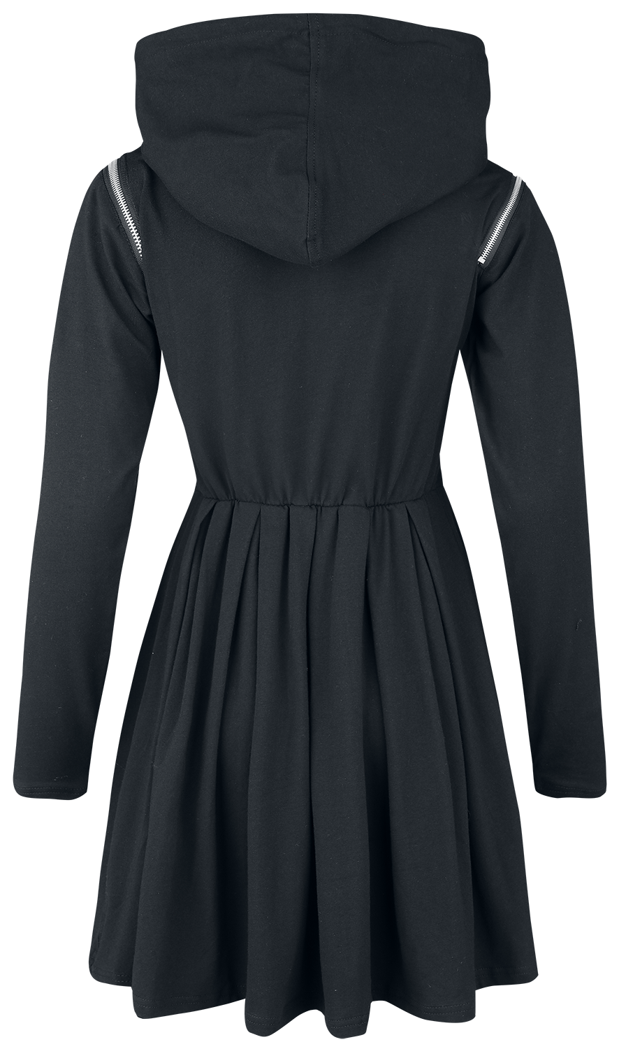 Robe courte Gothic de Chemical Black - Blackout - Robe - XS à S - pour Femme - noir - Chemical Black - View 2