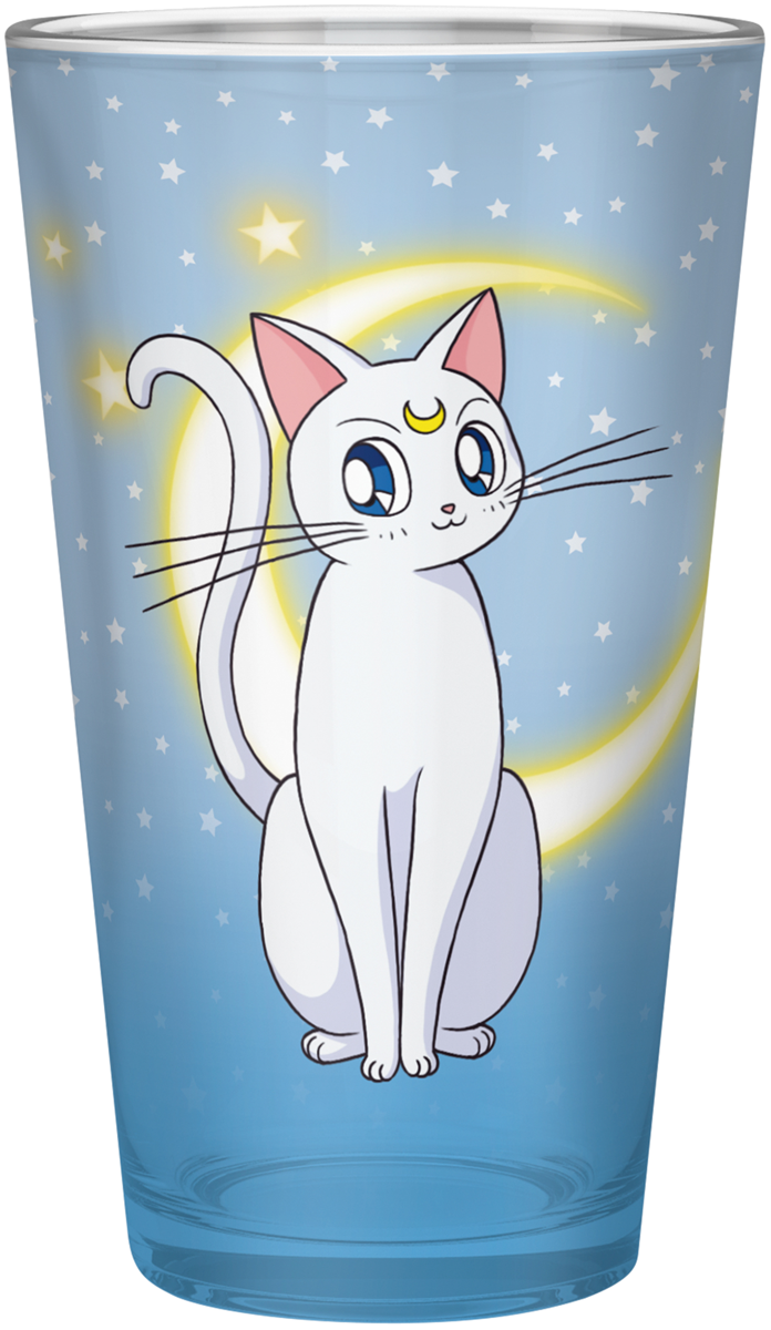 Verre  de Sailor Moon - Luna & Artemis - pour Unisexe - multicolore - Sailor Moon - View 2
