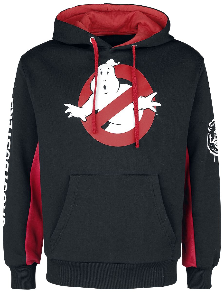 Sweat-shirt à capuche  de SOS Fantômes - Logo & Inscription - S à XXL - pour Homme - multicolore - SOS Fantômes