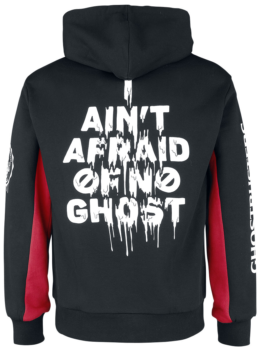 Sweat-shirt à capuche  de SOS Fantômes - Logo & Inscription - S à XXL - pour Homme - multicolore - SOS Fantômes - View 2