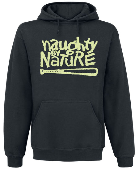 Sweat-shirt à capuche  de Naughty by Nature - Classic Logo OPP - S à M - pour Homme - noir - Naughty by Nature