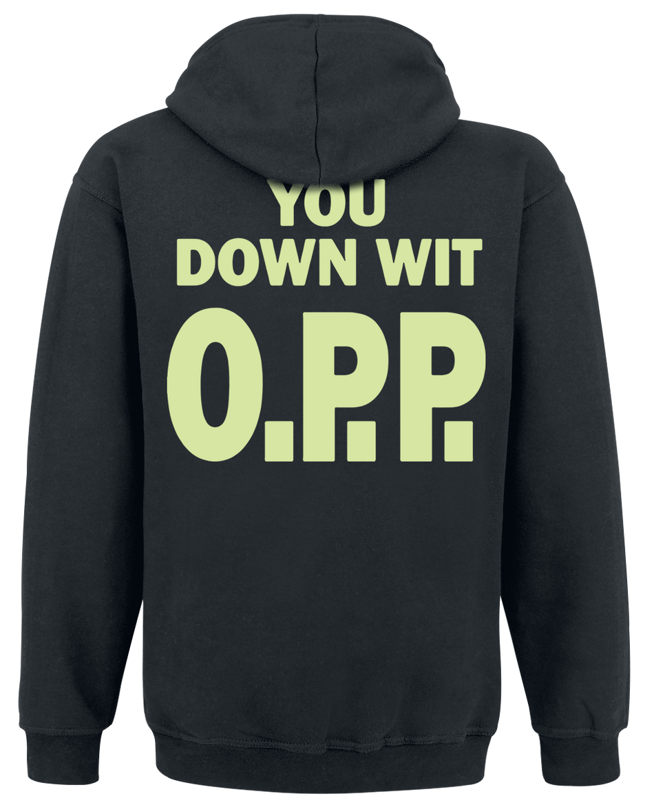 Sweat-shirt à capuche  de Naughty by Nature - Classic Logo OPP - S à M - pour Homme - noir - Naughty by Nature - View 2