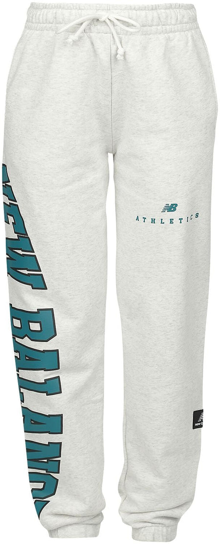 Bas de survêtement  de New Balance - Pantalon NB Athletics Warped Classics - M à XXL - pour Unisexe - gris chiné - New Balance