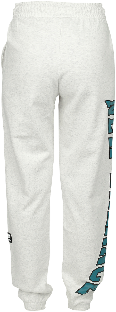 Bas de survêtement  de New Balance - Pantalon NB Athletics Warped Classics - M à XXL - pour Unisexe - gris chiné - New Balance - View 2