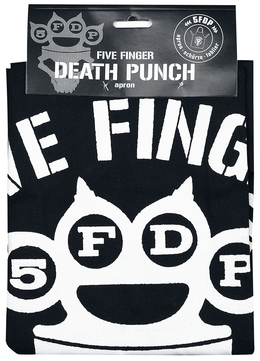 Tablier barbecue  de Five Finger Death Punch - pour Unisexe - Standard - Five Finger Death Punch - View 2