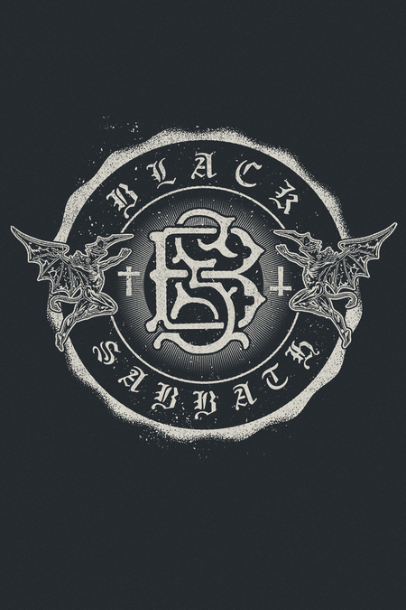 Sweat-shirt à capuche  de Black Sabbath - Unholy Badge - S à XXL - pour Homme - noir - Black Sabbath - View 2