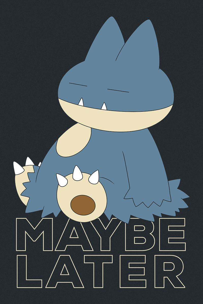 T-Shirt Manches courtes Gaming de Pokémon - Goinfrex - Maybe Later - S à XXL - pour Homme - noir - Pokémon - View 2