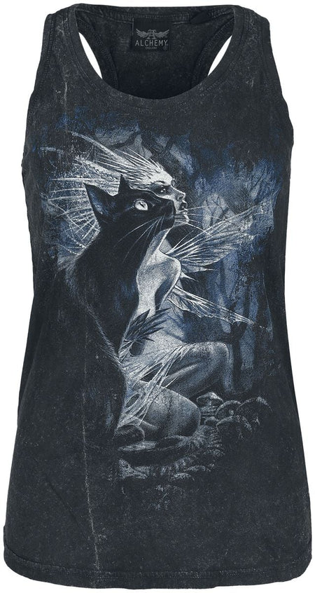 Top  de Alchemy England - Davos - S à XL - pour Femme - noir/gris - Alchemy England