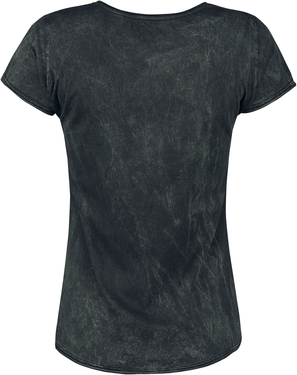 T-Shirt Manches courtes  de Alchemy England - Sasha - S à 3XL - pour Femme - gris - Alchemy England - View 2