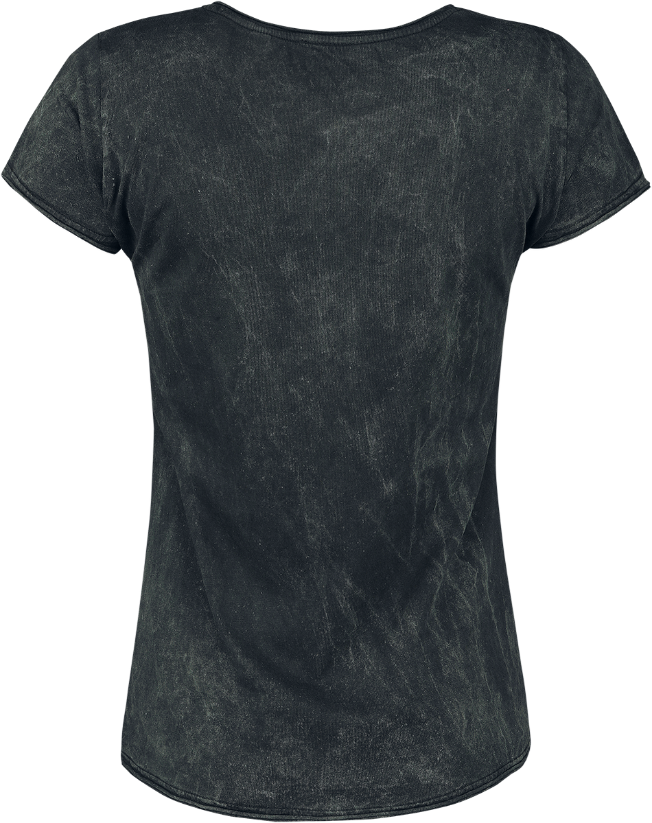 T-Shirt Manches courtes  de Alchemy England - Sasha - S à 3XL - pour Femme - gris - Alchemy England - View 2