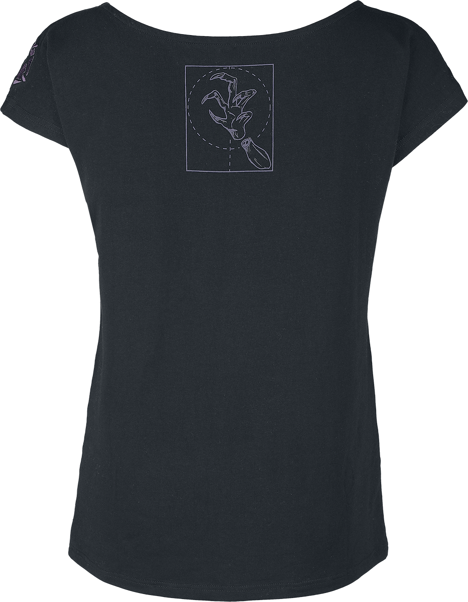 T-Shirt Manches courtes  de Stranger Things - Demobat Slayer - S - pour Femme - noir - Stranger Things - View 2