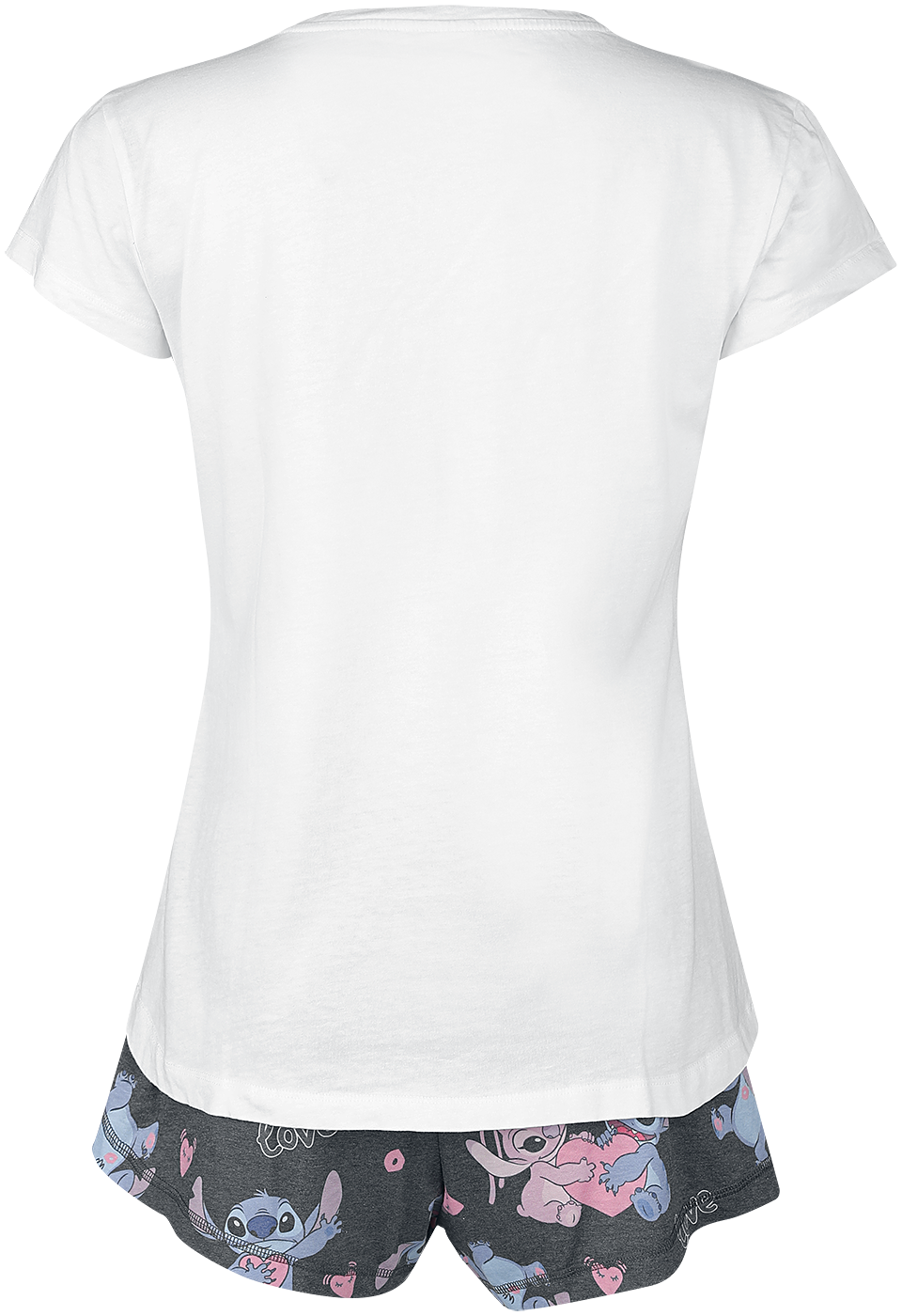 Pyjama Disney de Lilo & Stitch - Kiss Kiss - S à 3XL - pour Femme - multicolore - Lilo & Stitch - View 2