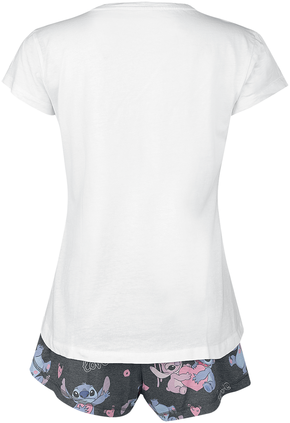 Pyjama Disney de Lilo & Stitch - Kiss Kiss - S à 3XL - pour Femme - multicolore - Lilo & Stitch - View 2
