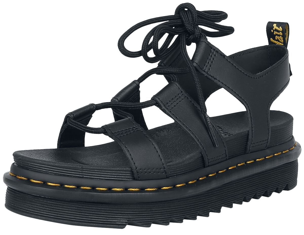 Tongs  de Dr. Martens - Nartilla - Black Hydro - EU39 à EU41 - pour Femme - noir - Dr. Martens