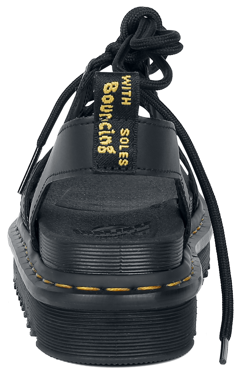 Tongs  de Dr. Martens - Nartilla - Black Hydro - EU36 à EU41 - pour Femme - noir - Dr. Martens - View 2