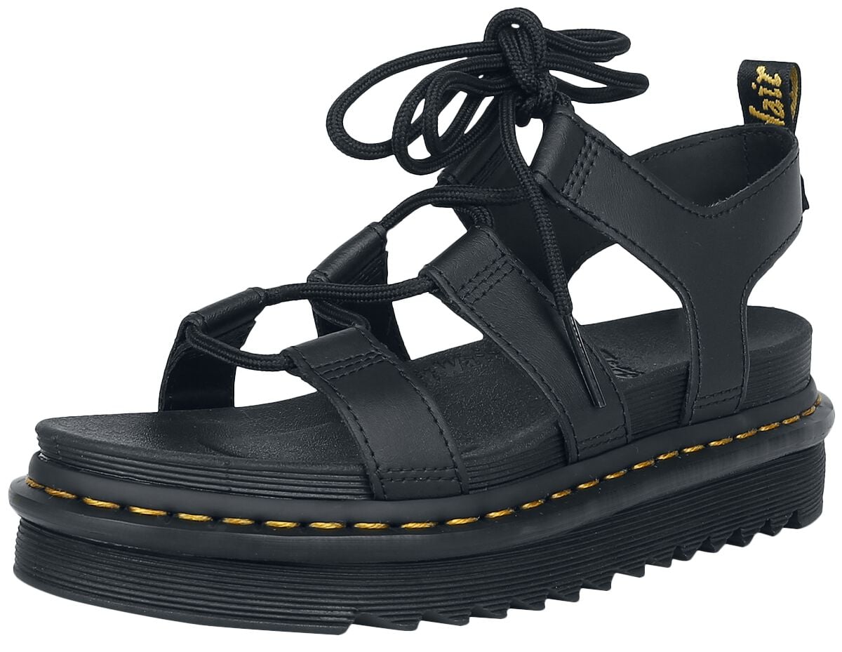 Tongs  de Dr. Martens - Nartilla - Black Hydro - EU36 à EU41 - pour Femme - noir - Dr. Martens