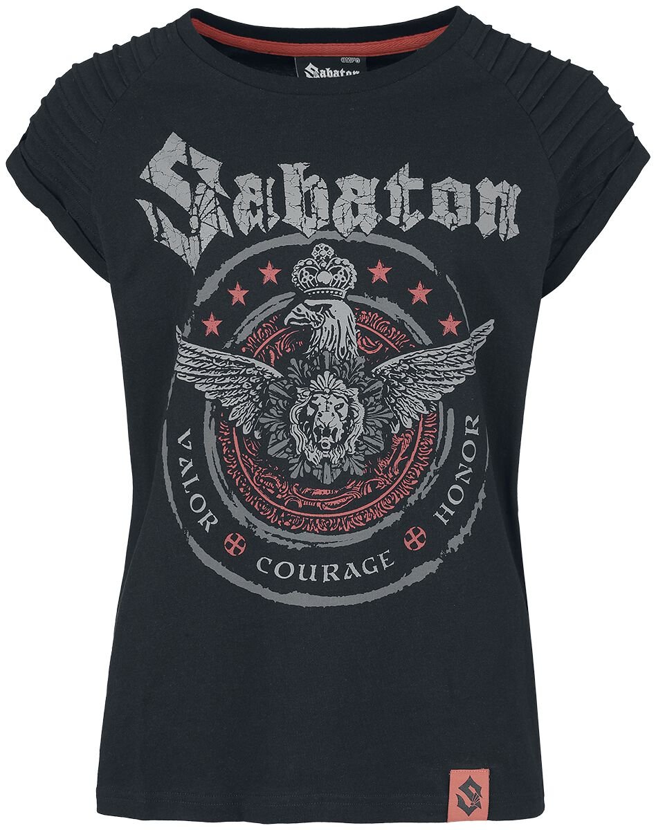 T-Shirt Manches courtes  de Sabaton - EMP Signature Collection - M à XL - pour Femme - noir - Sabaton