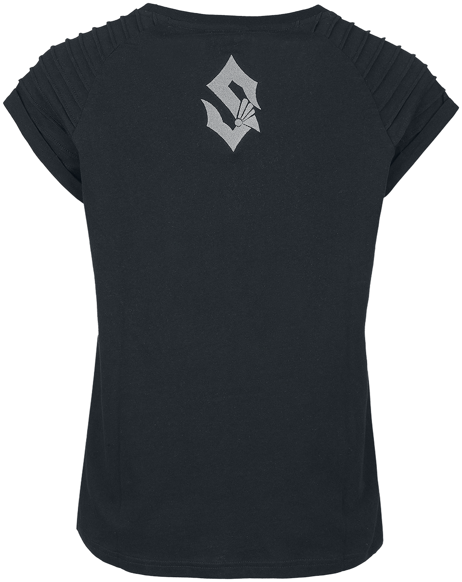 T-Shirt Manches courtes  de Sabaton - EMP Signature Collection - M à XL - pour Femme - noir - Sabaton - View 2