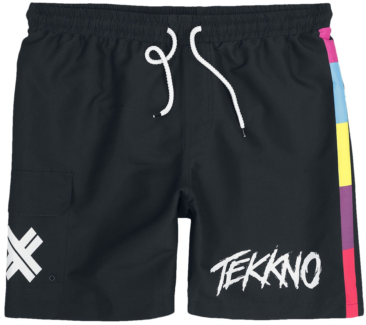 Short de bain  de Electric Callboy - EMP Signature Collection - S à XXL - pour Homme - noir - Electric Callboy