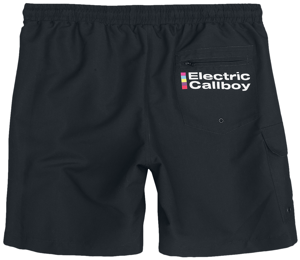 Short de bain  de Electric Callboy - EMP Signature Collection - S à XL - pour Homme - noir - Electric Callboy - View 2