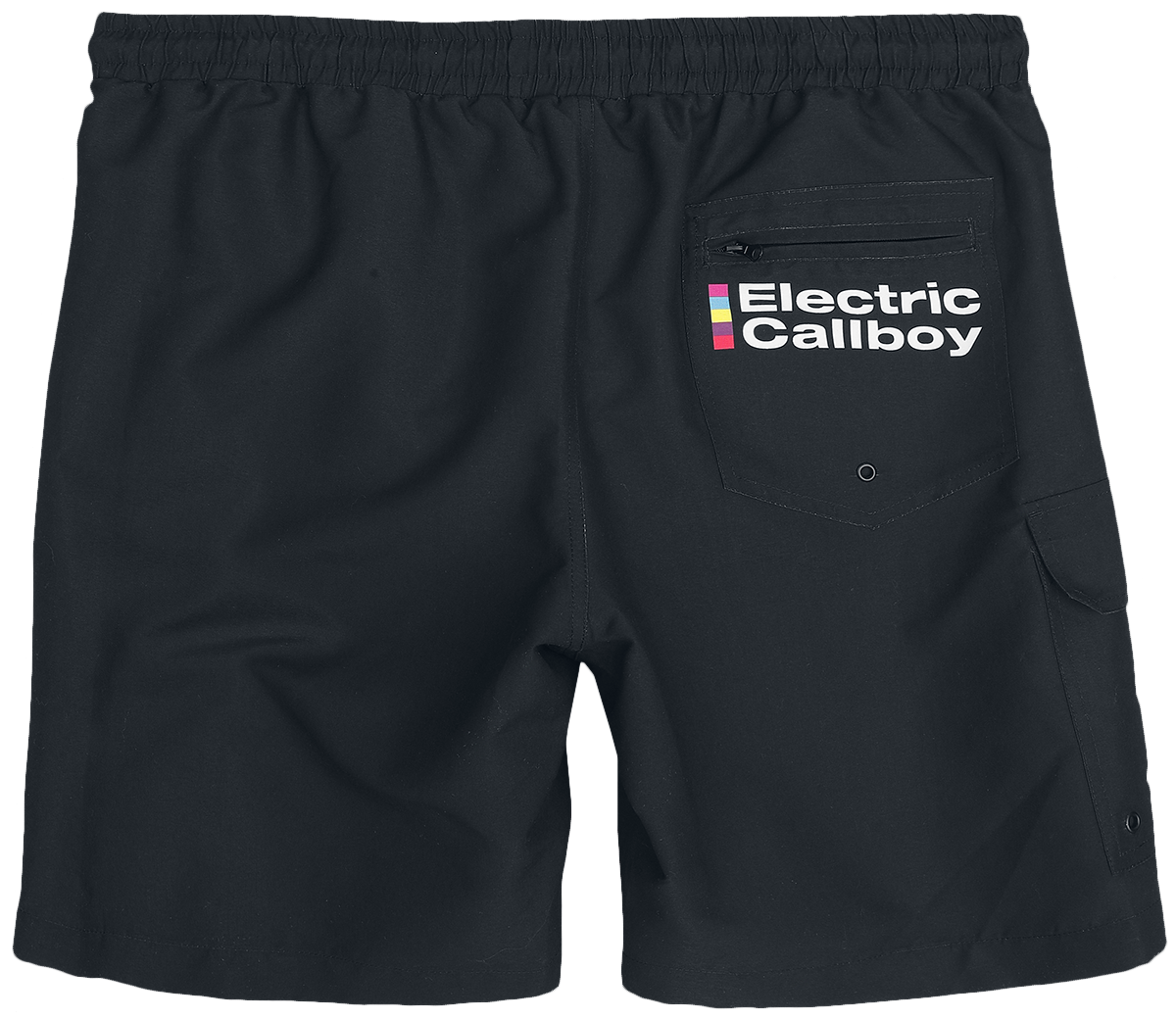Short de bain  de Electric Callboy - EMP Signature Collection - S à XXL - pour Homme - noir - Electric Callboy - View 2
