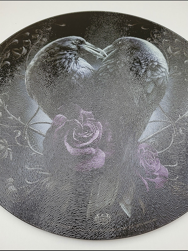 Planche à découper Gothic de Spiral - Raven Heart - pour Unisexe - multicolore - Spiral - View 2