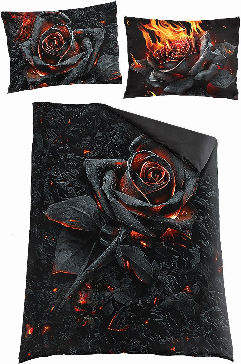 Parure de lit Gothic de Spiral - Rose Brûlée - pour Indifférent - multicolore - Spiral