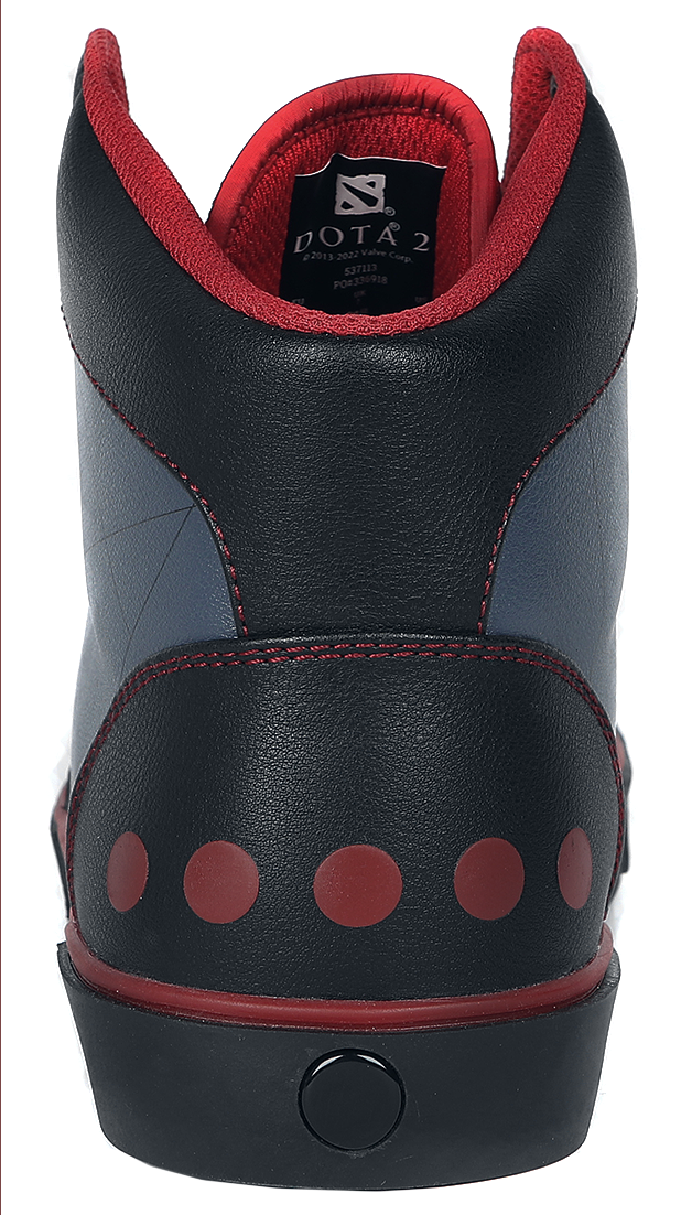 Baskets hautes Gaming de DOTA 2 - Team Up - EU37 à EU40 - pour Unisexe - noir/gris - DOTA 2 - View 2