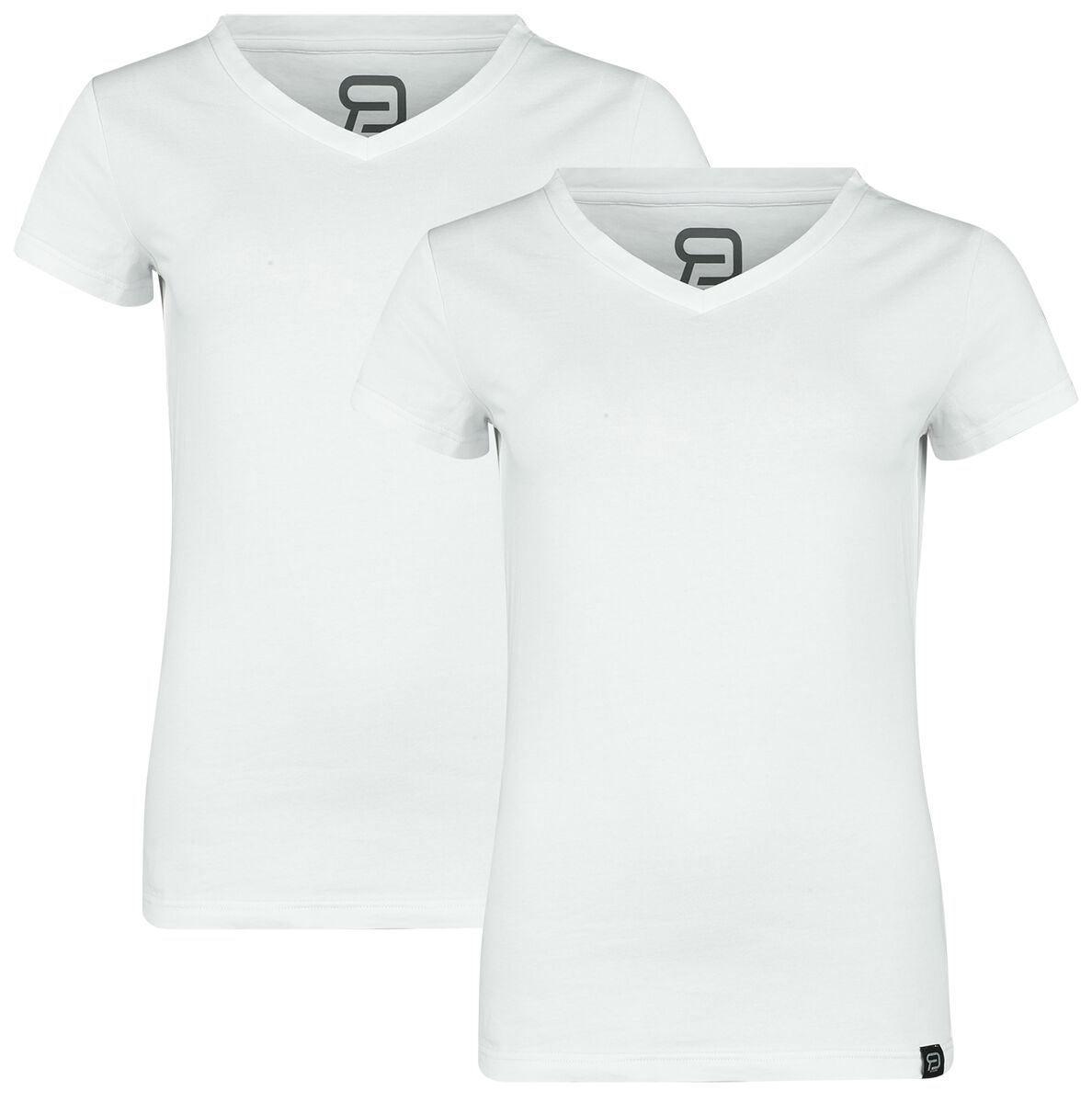 T-Shirt Manches courtes  de RED by EMP - T-Shirts (Lot de 2) - S à XXL - pour Femme - blanc - RED by EMP