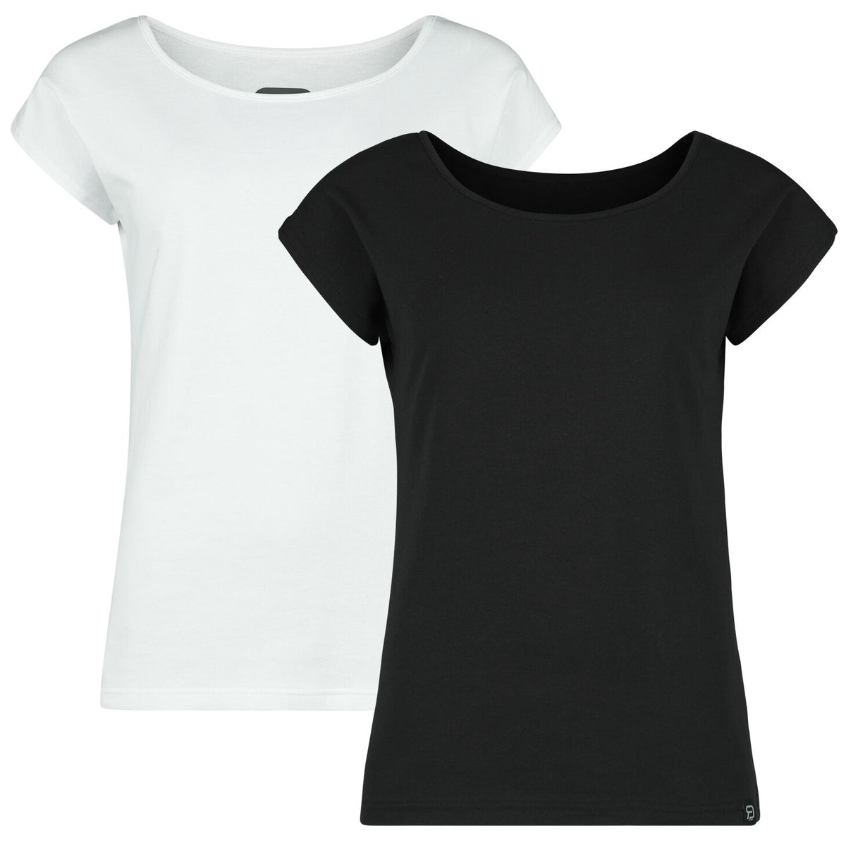 T-Shirt Manches courtes  de RED by EMP - T-Shirts (Lot de 2) - S à XXL - pour Femme - noir/blanc - RED by EMP
