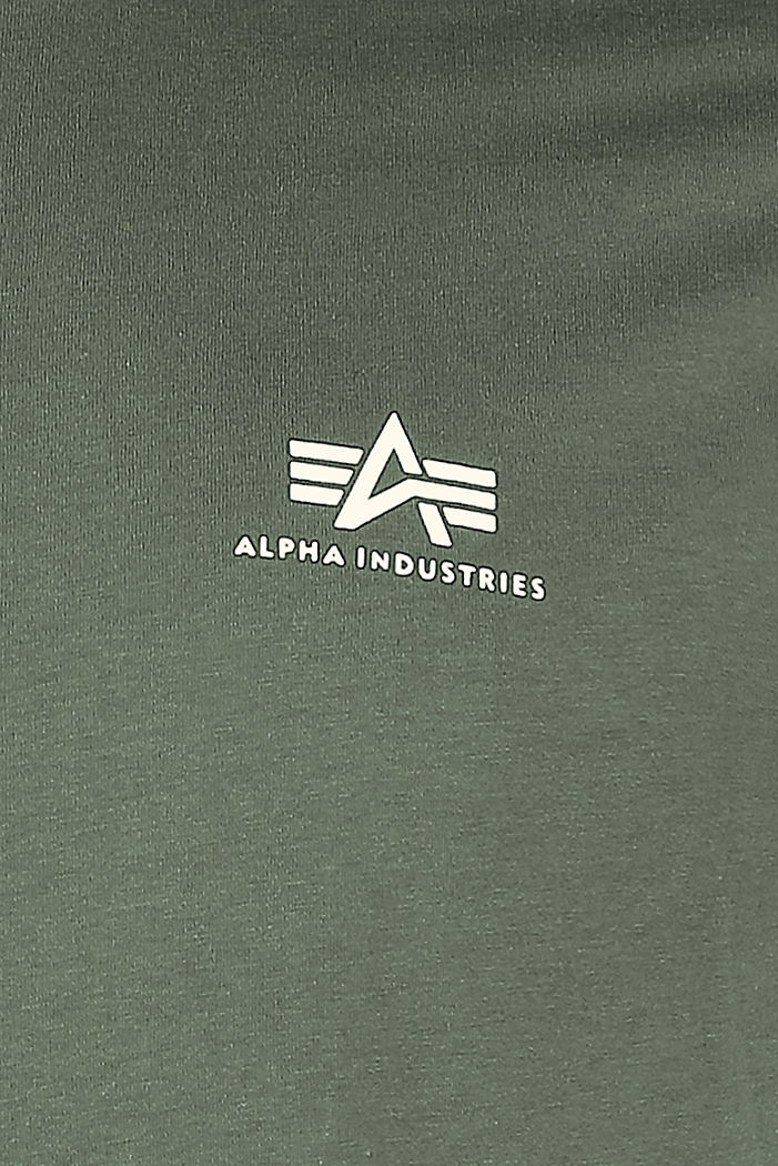 T-Shirt Manches courtes  de Alpha Industries - T-Shirt Basic - Petit Logo - S à XXL - pour Homme - vert - alpha industries - View 2