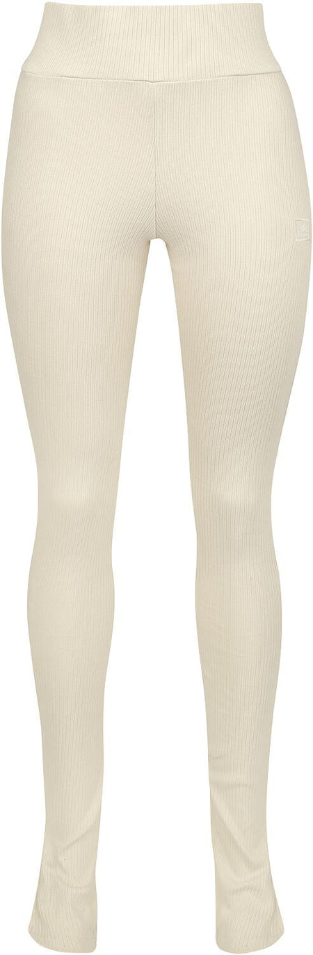 Pantalon en toile  de Alpha Industries - PANTALON X-FIT RIB FEMME - XS à M - pour Femme - crème - alpha industries