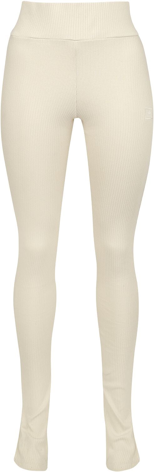 Pantalon en toile  de Alpha Industries - PANTALON X-FIT RIB FEMME - XS à M - pour Femme - crème - alpha industries