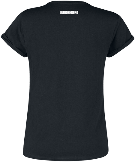 T-Shirt Manches courtes  de Udo Lindenberg - Ich Mach Mein Ding Shirt Grüner Stern Women - L - pour Femme - noir - Udo Lindenberg - View 2