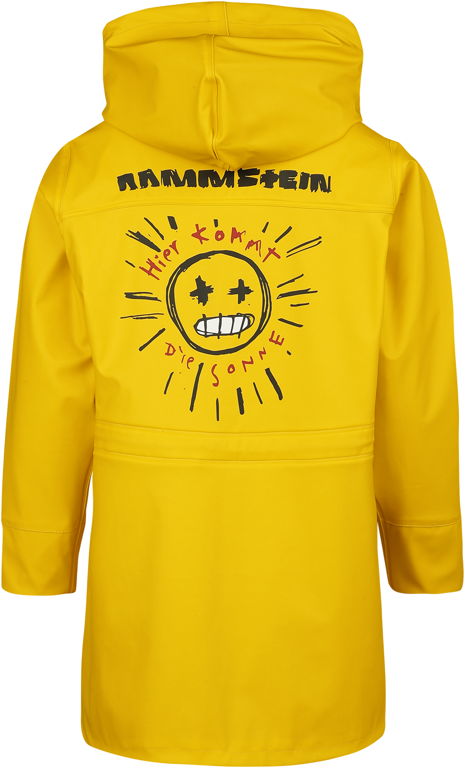 Imperméable  de Rammstein - Der hellste Stern - S à M - pour Unisexe - jaune - Rammstein - View 2