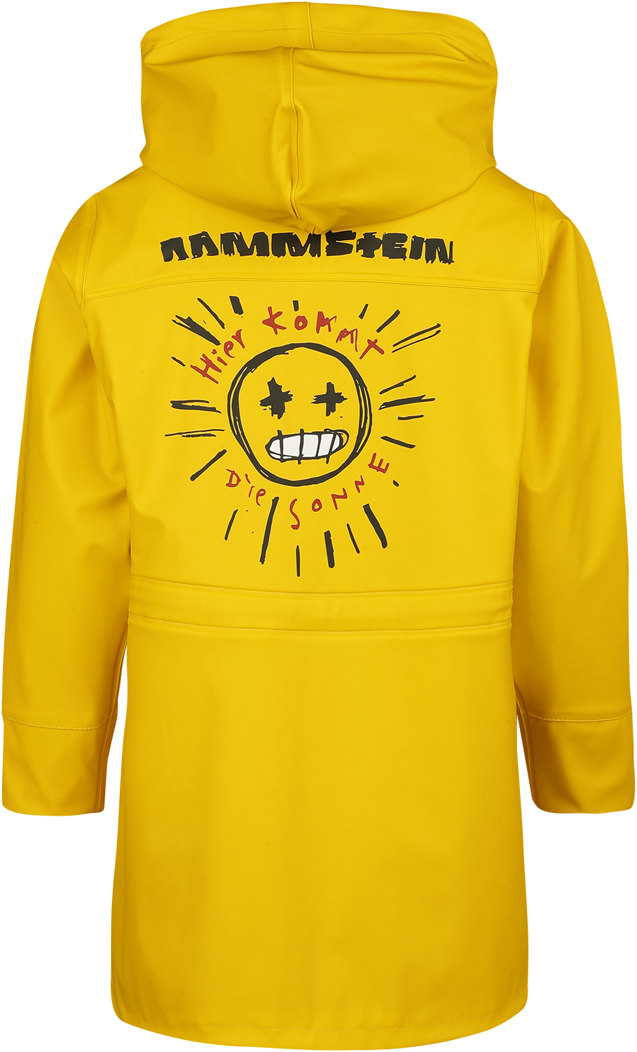 Imperméable  de Rammstein - Der hellste Stern - S à M - pour Unisexe - jaune - Rammstein - View 2