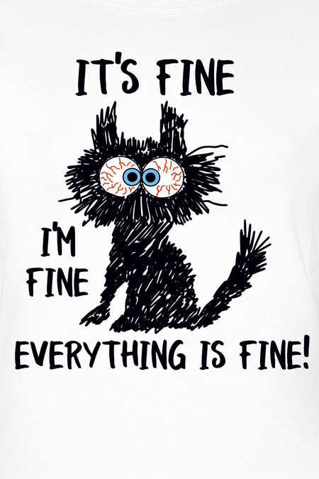 T-Shirt Manches courtes Fun de Tierisch - Fine - M à XXL - pour Femme - blanc - Tierisch - View 2