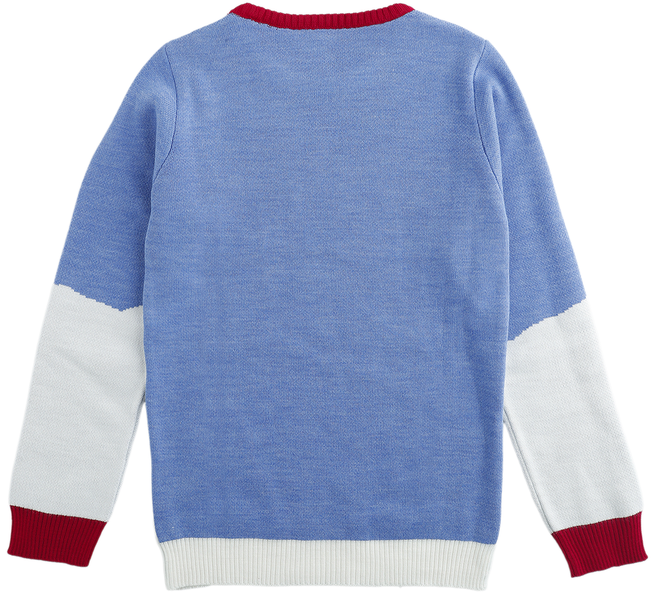 Sweat-Shirt Fun de Pull Moche De Noël - Skating Santa - 146 à 152 - pour filles & garçonse - multicolore - Pull Moche De Noël - View 2