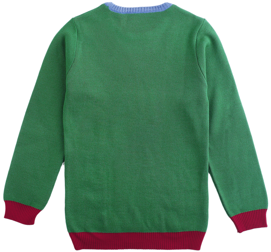 Sweat-Shirt Unicorn de Pull Moche De Noël - Unicorn And Santa - 140 à 158 - pour filles & garçonse - multicolore - Pull Moche De Noël - View 2