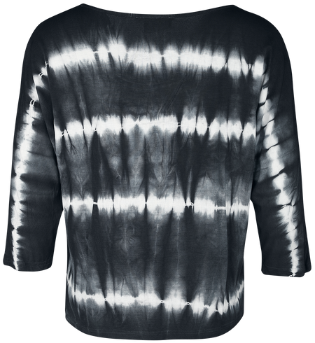 T-shirt manches longues Gothic de Innocent - Haut Solana - XS à 4XL - pour Femme - noir/blanc - innocent - View 2