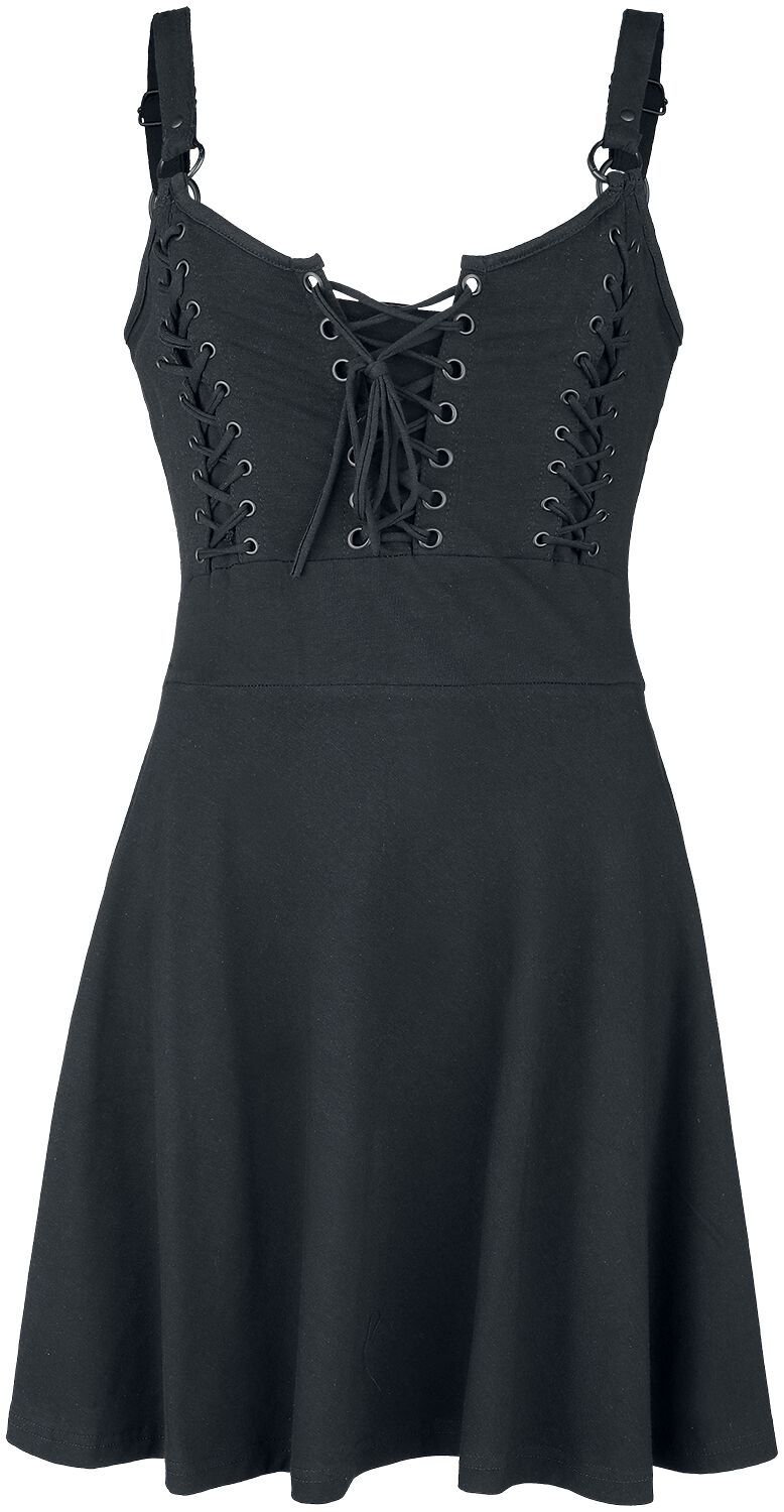 Robe courte Gothic de Poizen Industries - Robe Malice - XS à XXL - pour Femme - noir - Poizen Industries