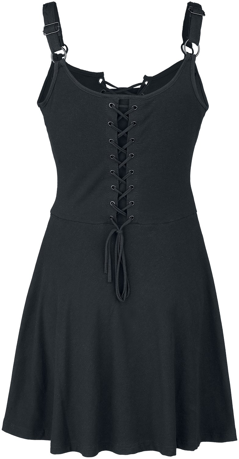 Robe courte Gothic de Poizen Industries - Robe Malice - XS à 4XL - pour Femme - noir - Poizen Industries - View 2