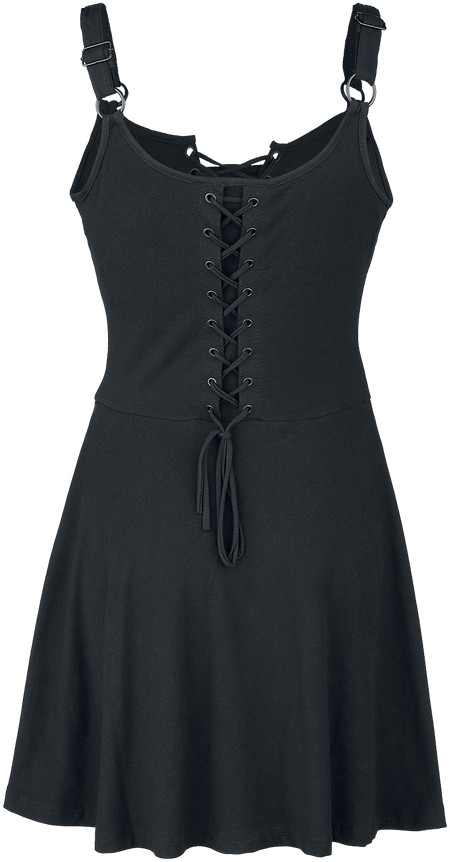 Robe courte Gothic de Poizen Industries - Robe Malice - XS à 4XL - pour Femme - noir - Poizen Industries - View 2