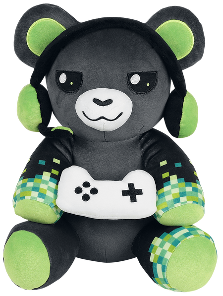 Figurine en peluche Fun de Corimori - Nounours Kevin Le Gameur - pour Unisexe - Standard - Corimori - View 2