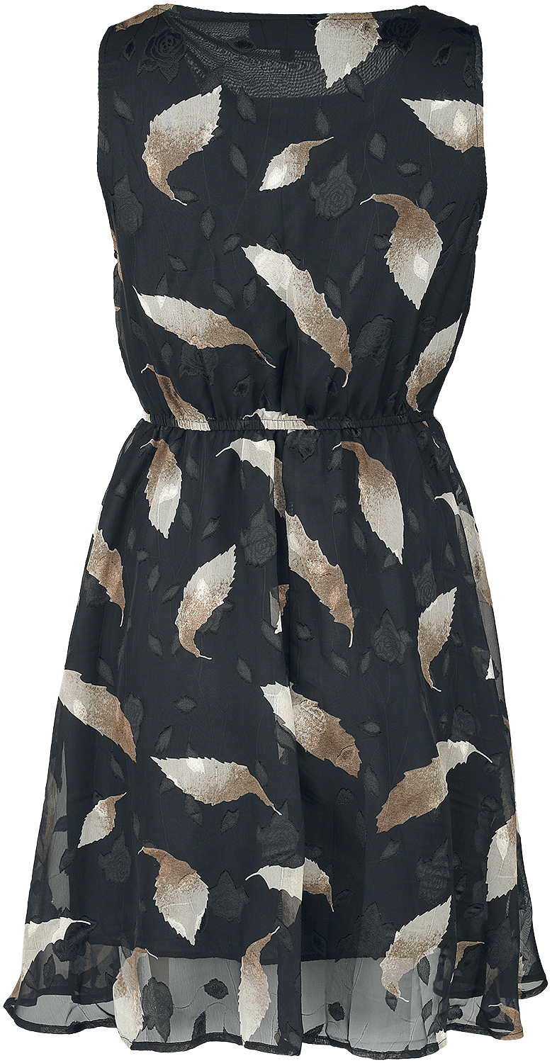 Robe courte Gothic de Innocent - Robe Fallen Leaves - XS à L - pour Femme - multicolore - innocent - View 2