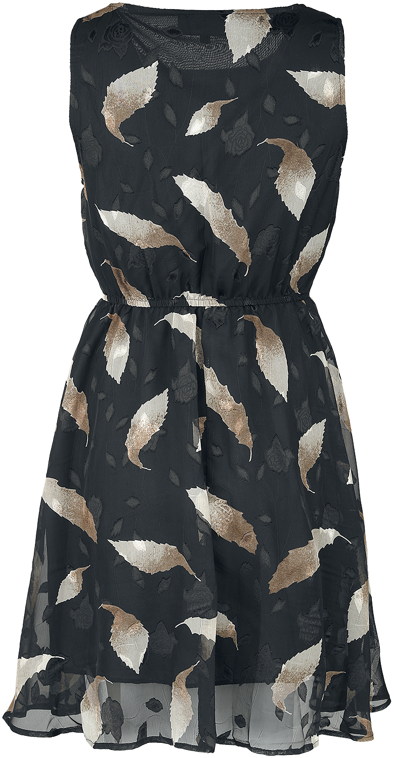 Robe courte Gothic de Innocent - Robe Fallen Leaves - XS à L - pour Femme - multicolore - innocent - View 2
