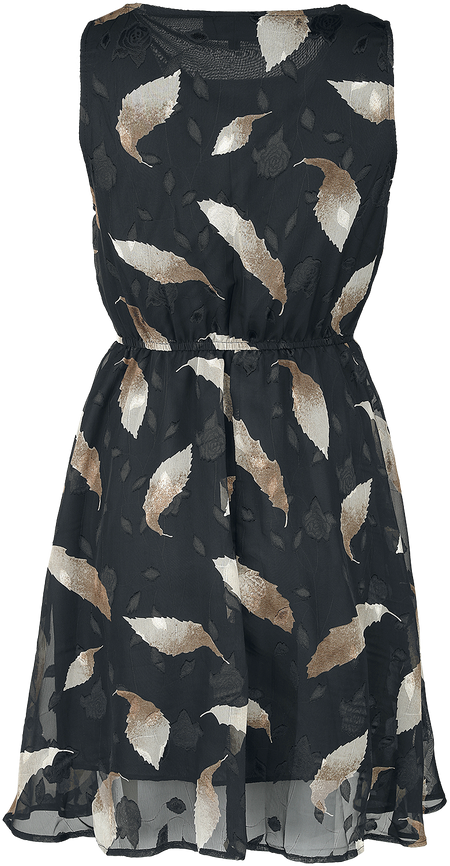 Robe courte Gothic de Innocent - Robe Fallen Leaves - XS à 4XL - pour Femme - multicolore - innocent - View 2