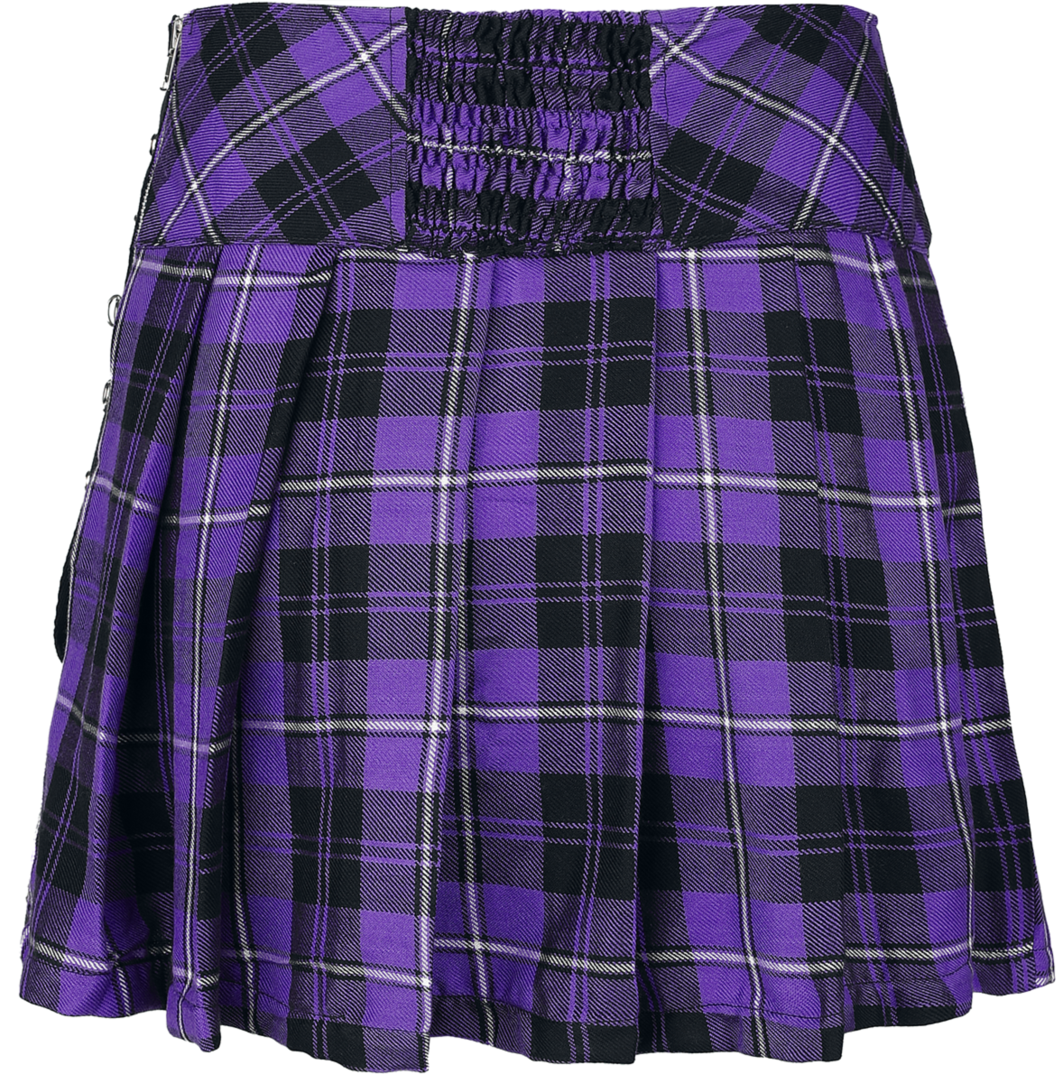 Jupe courte Gothic de Chemical Black - Hybrid - Jupe - XS à 4XL - pour Femme - lilas/noir - Chemical Black - View 2