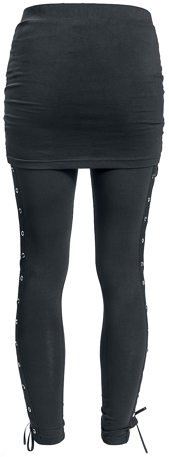 Legging Gothic de Vixxsin - Leggings Ina - XS à 4XL - pour Femme - noir - Vixxsin - View 2